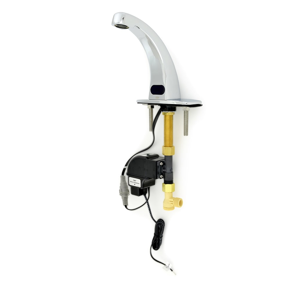 813-Z6913XLCP4CWB Deck Mount Sensor Faucet w/ 0.5 gpm Aerator & Connection Wire - Chrome
