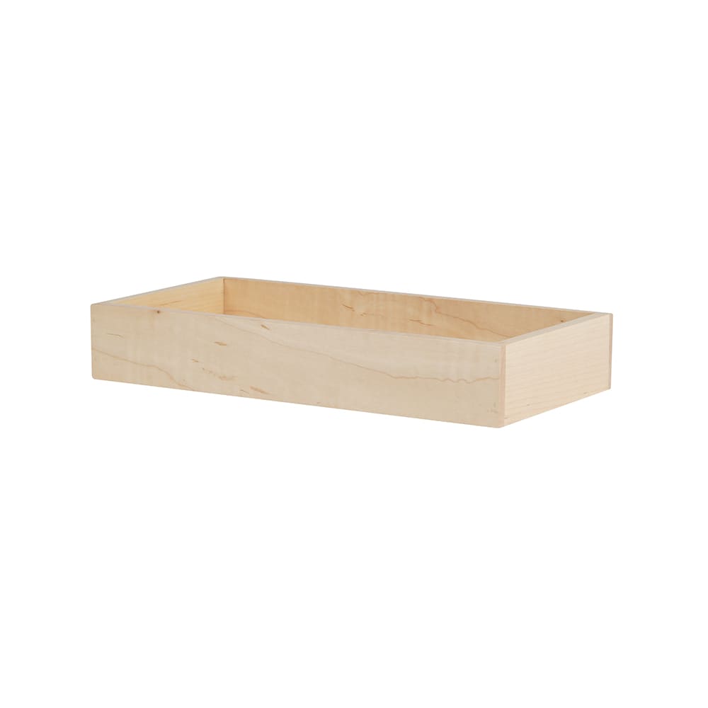 151-22315212 Rectangular Display Box - 12"L x 6"W x 2"H, Acrylic, Crystal Clear
