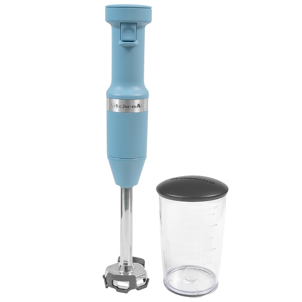 449-KHBV53VB Immersion Blender w/ 8" Arm - Variable Speed, Corded, Blue Velvet