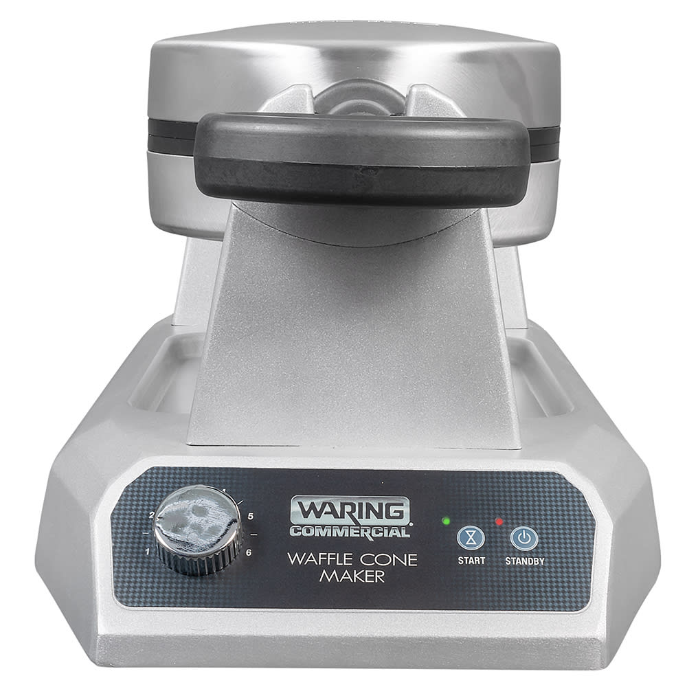 Waring WWCM180 Single Waffle Cone Maker w Embedded Heating
