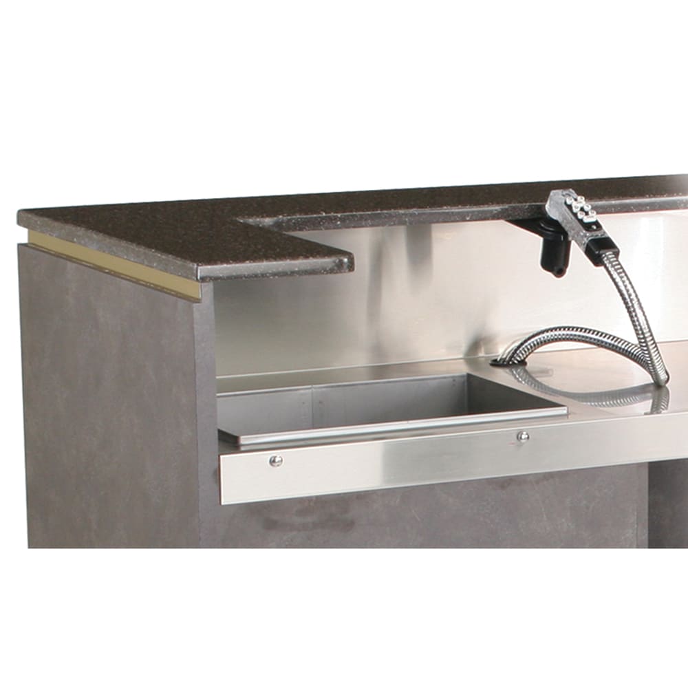 650-6119 Post Mix System for Forbes Mobile Bars - Stainless Steel, 15" x 22"