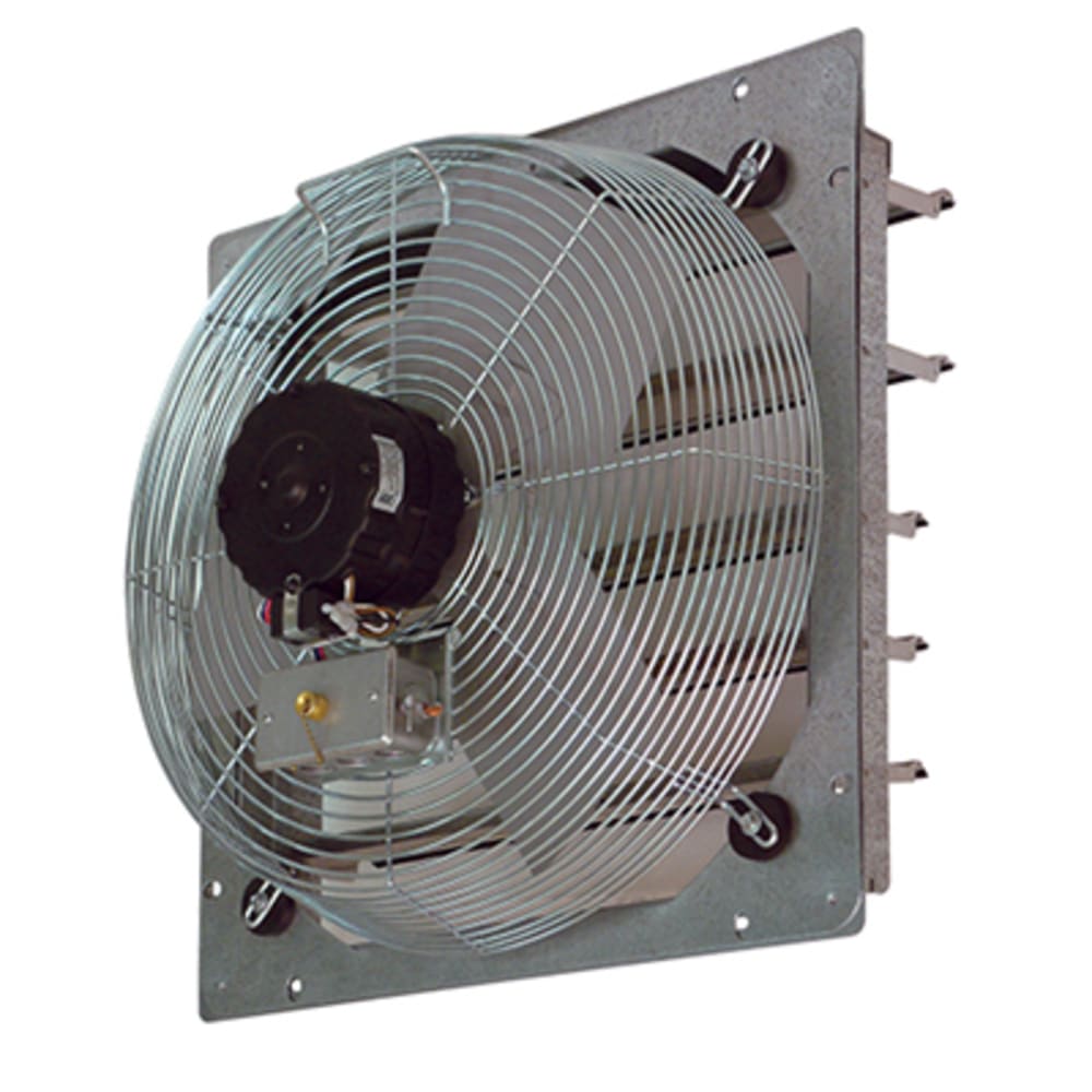 TPI CE24DS 24" Shutter Mounted Exhaust Fan - Direct Drive, 120v