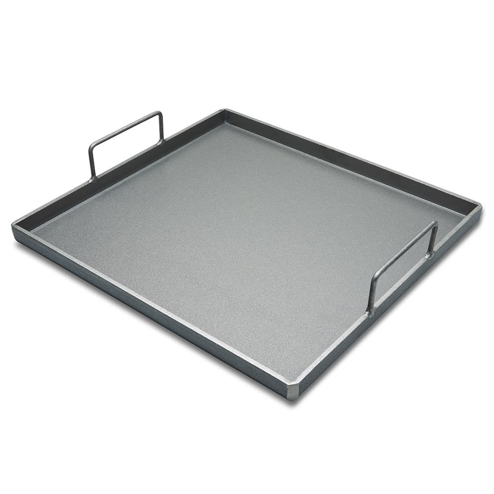 828-G2022 Griddle Plate w/ Handles - 22" x 20 1/2", Steel