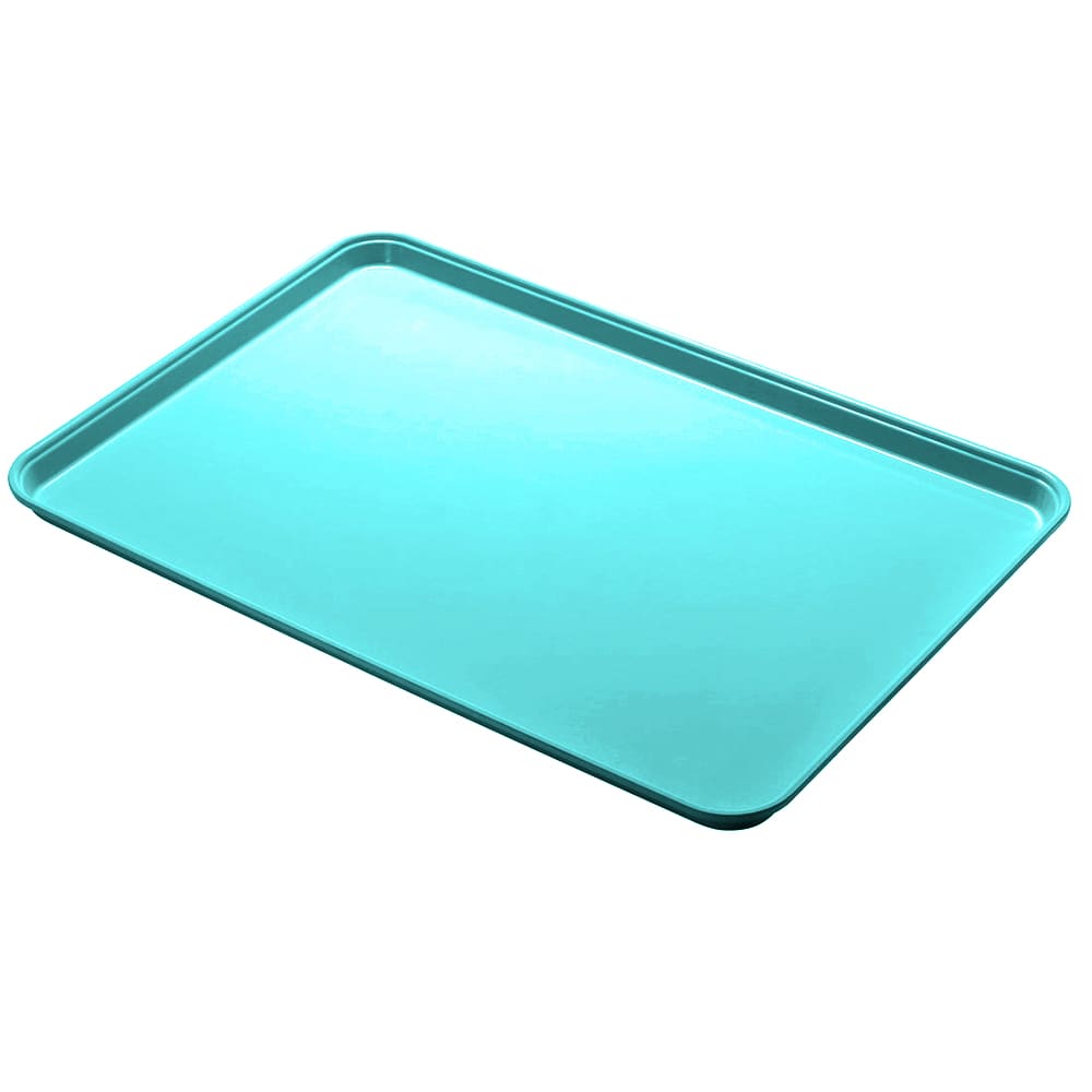 144-1218MT140 Market Display Tray - 11 1/2" x 17 3/4" x 1", Green