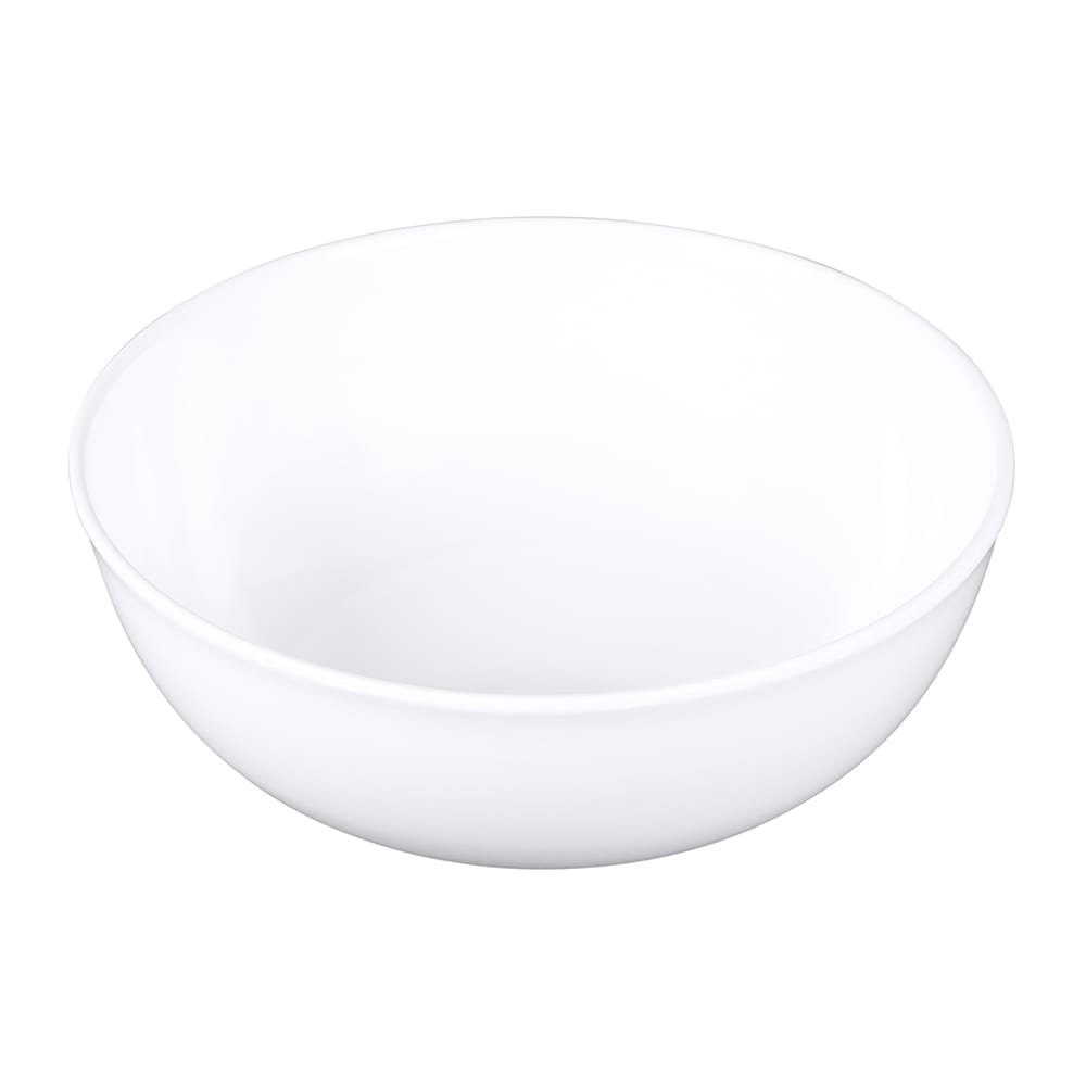 701-M11R4NW 4 qt Round Melamine Bowl, White
