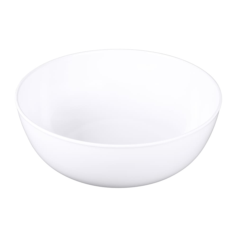 701-M15R6NW 12 1/2 qt Round Melamine Bowl, White