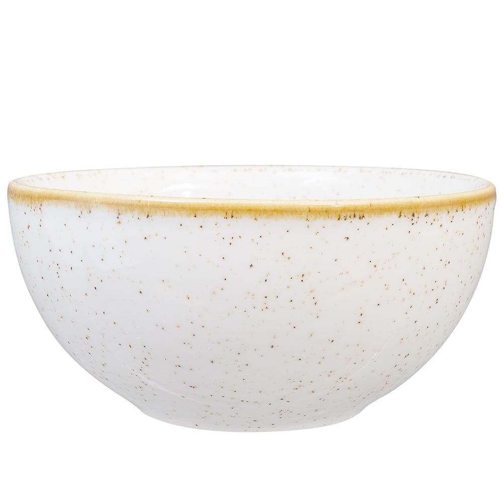 893-SWHSRBL61 16 oz Round Stonecast Soup Bowl - Ceramic, Barley White