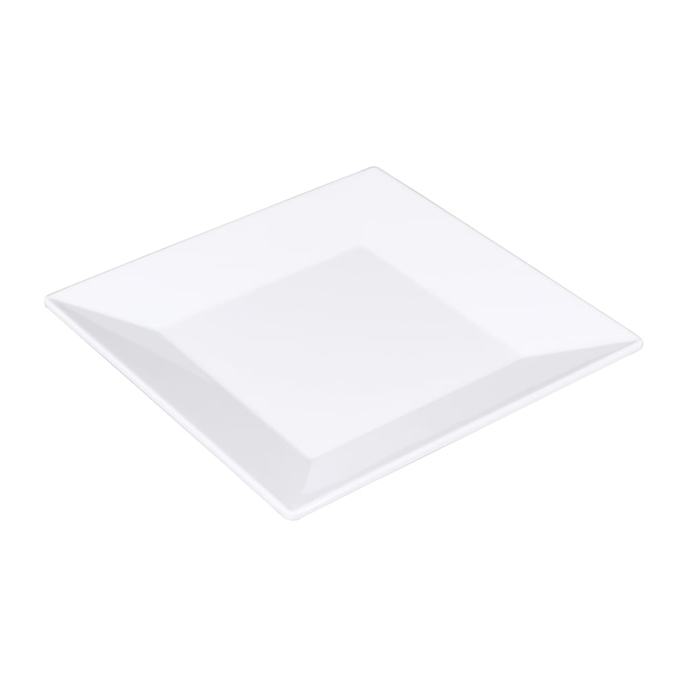 701-B8SQW 8" Square Melamine Salad Plate, White