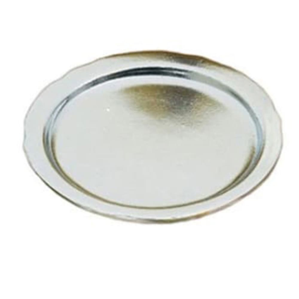 017-1028SBLK 5 3/4" Bread & Butter Plate, Aluminum/Black
