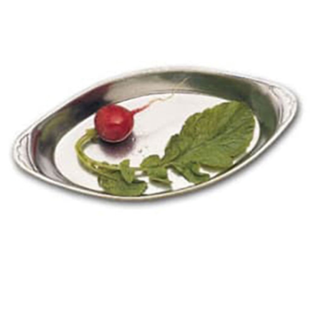 017-5001SHGRN 12 oz. Oval, Aluminum Rarebit, Green