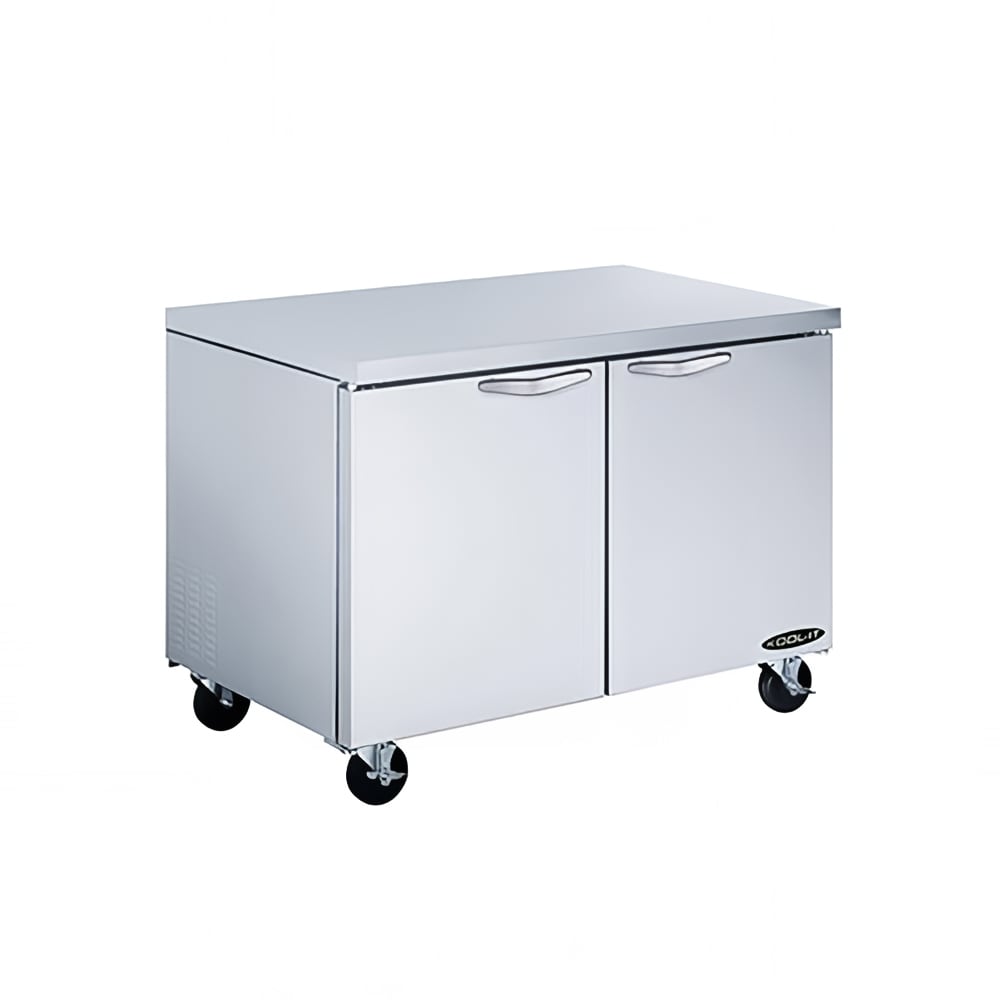 Kool-It KUCR-60-2 60" W Undercounter Refrigerator w/ (2) Sections & (2) Doors, 115v