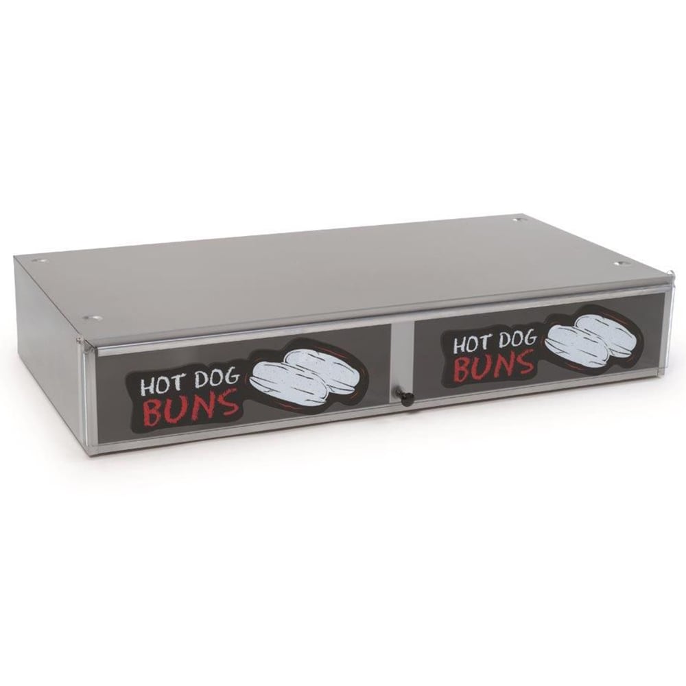 128-8045NSBB Hot Dog Bun Box w/ (64) Bun Capacity