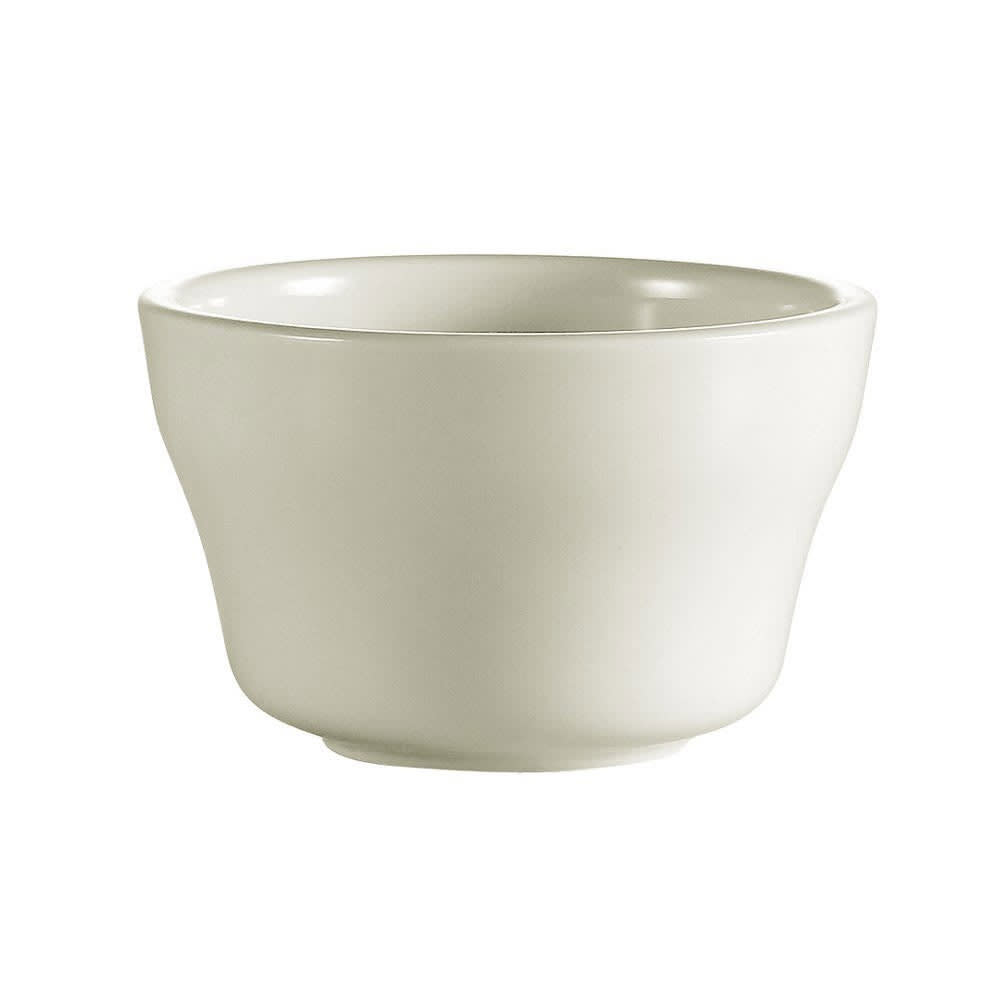 CAC REC-4 American White Rolled Edge Bouillon Cup, REC, Round
