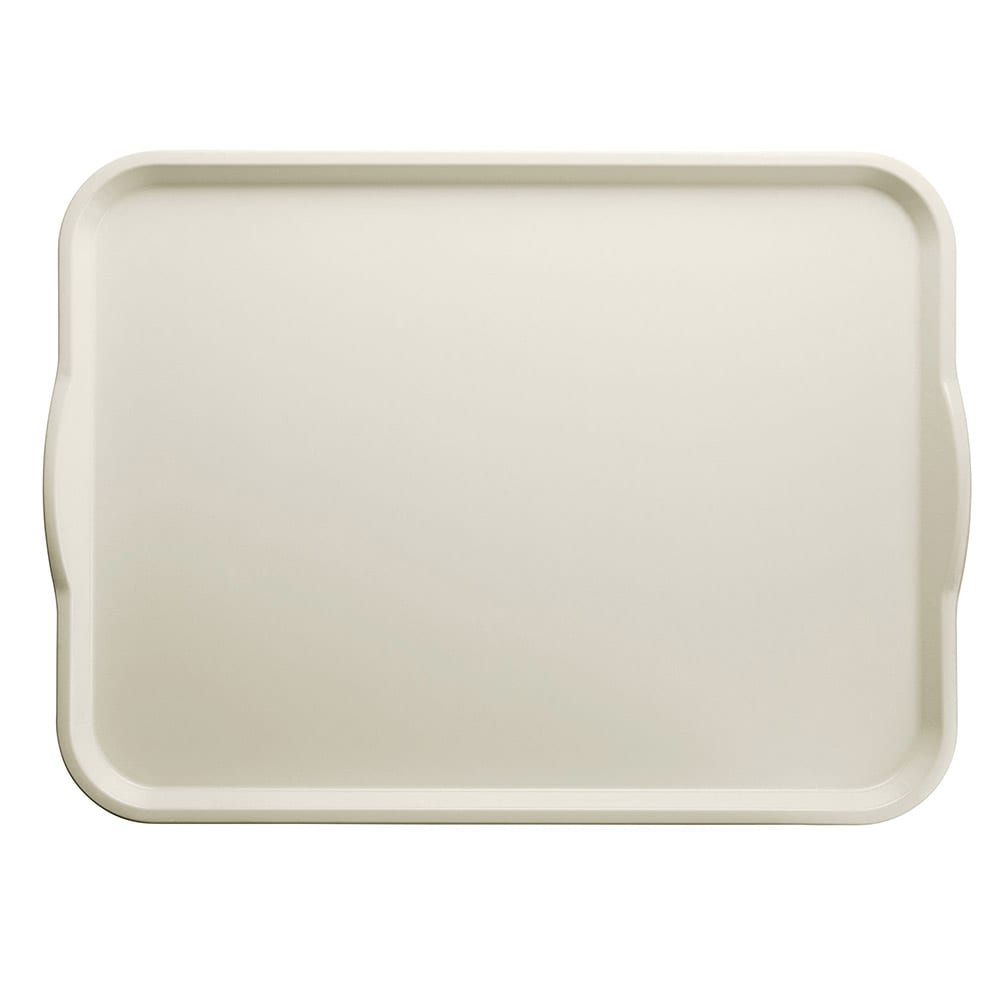 144-1418H538 Rectangular Camtray® Dietary Tray - 14" x 18", Fiberglass, Cottage White