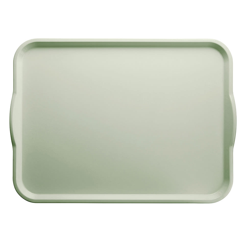 144-1418H429 Rectangular Camtray® Dietary Tray - 14" x 18", Fiberglass, Key Lime