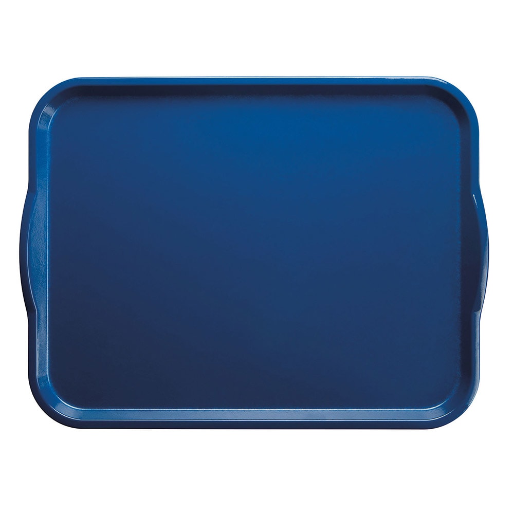 144-1520H123 Rectangular Camtray® w/ Handles - 15" x 20", Fiberglass, Amazon Blue