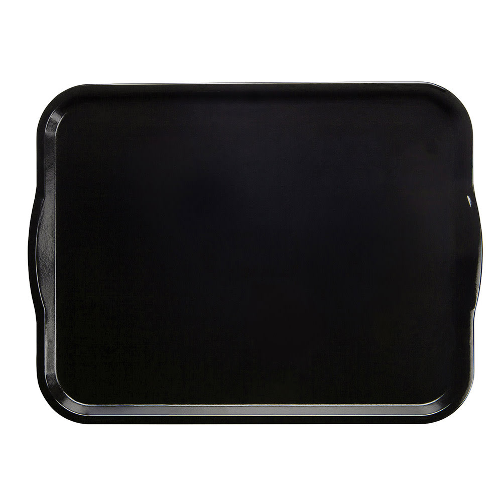 144-1418H110 Rectangular Camtray® Dietary Tray - 14" x 18", Fiberglass, Black