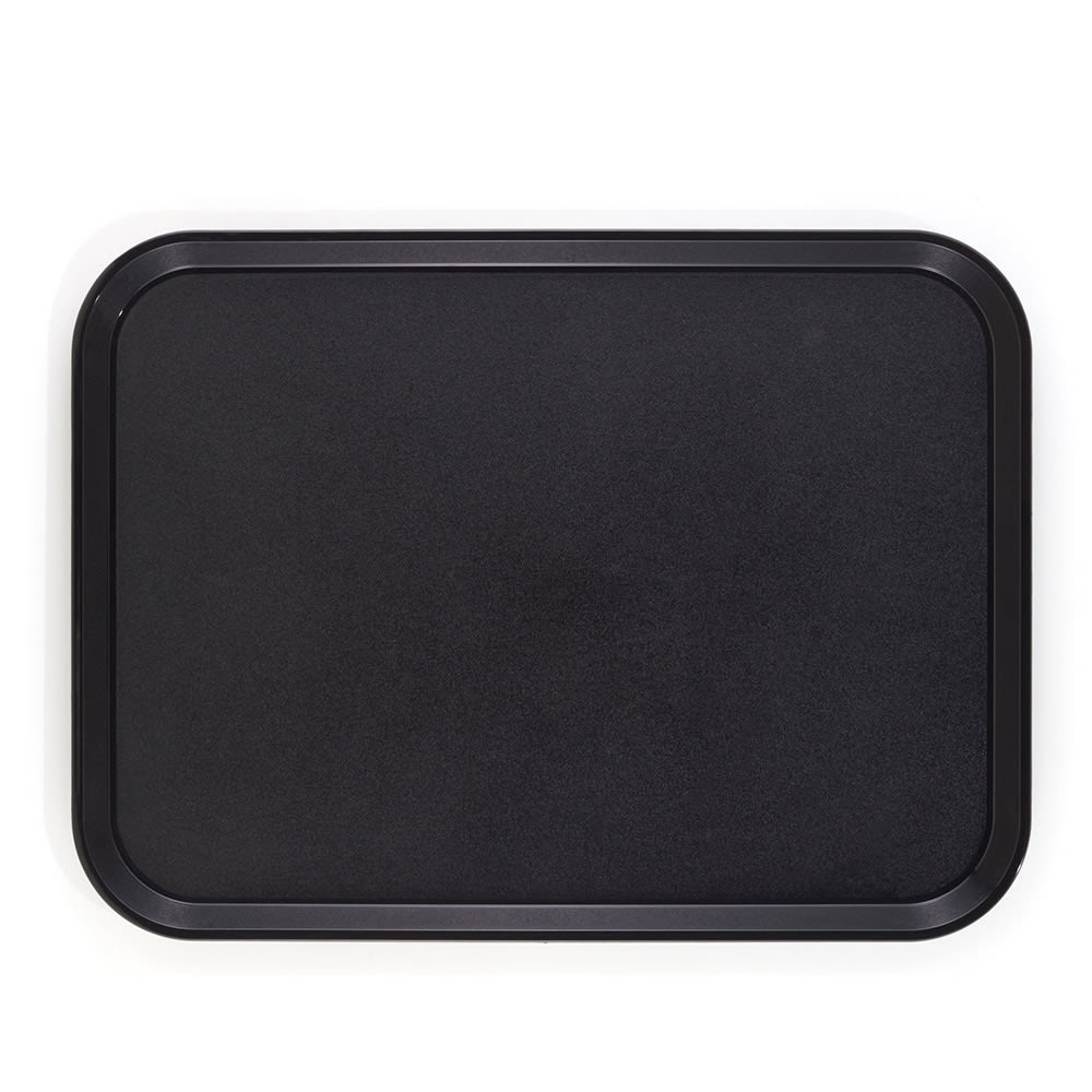 144-1418CWNS110 Rectangular Camwear® Tray - 14" x 18", Polycarbonate, Black