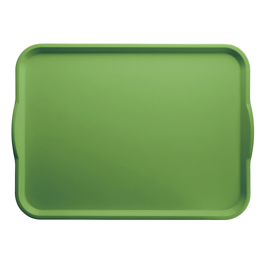 144-1418H113 Rectangular Camtray® Dietary Tray - 14" x 18", Fiberglass, Lime Ade