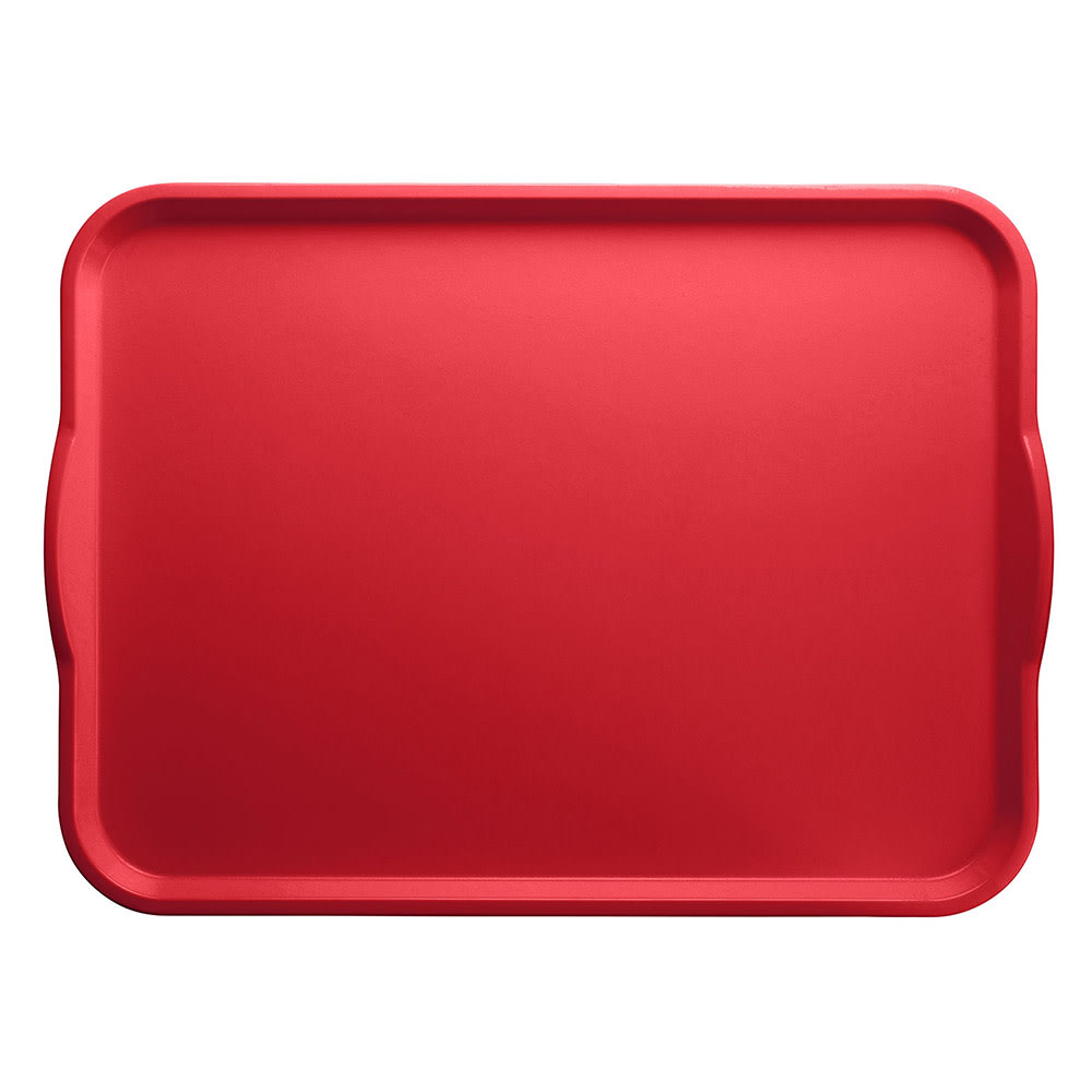 144-1418H510 Rectangular Camtray® Dietary Tray - 14" x 18", Fiberglass, Signal Red