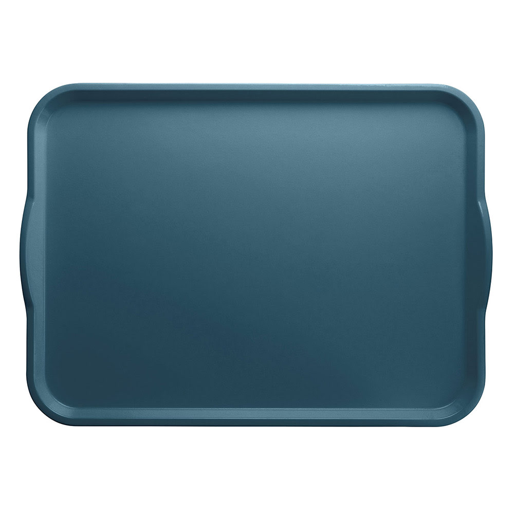 144-1418H401 Rectangular Camtray® Dietary Tray - 14" x 18", Fiberglass, Slate Blue