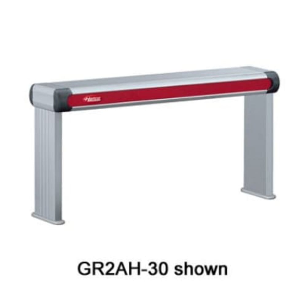 042-GR2AH66120 69 1/2" High Watt Strip Warmer - Single Rod, Remote Control Required, 120v