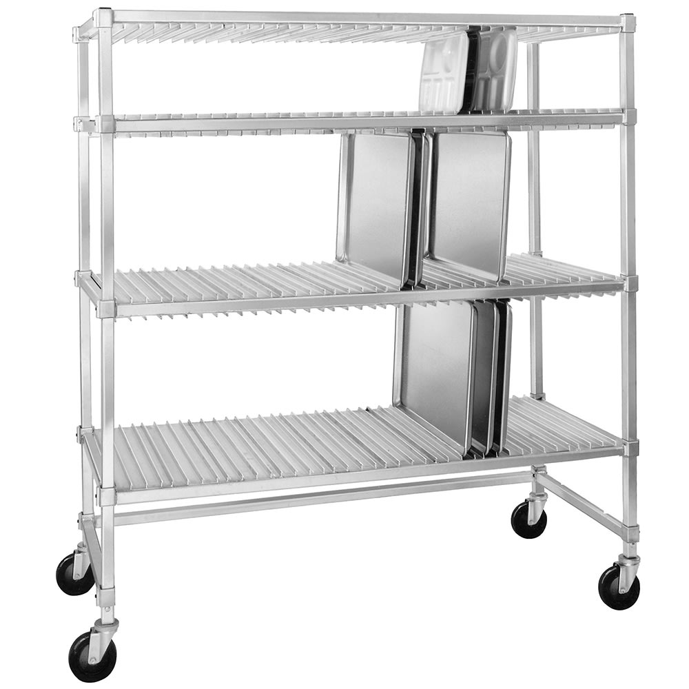 148-ATDR4 3 Level Mobile Drying Rack for Trays