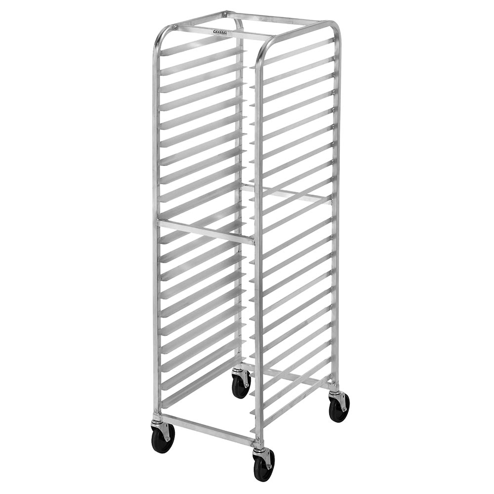 148-406AC 20 1/2"W 18 Sheet Pan Rack w/ 3" Bottom Load Slides