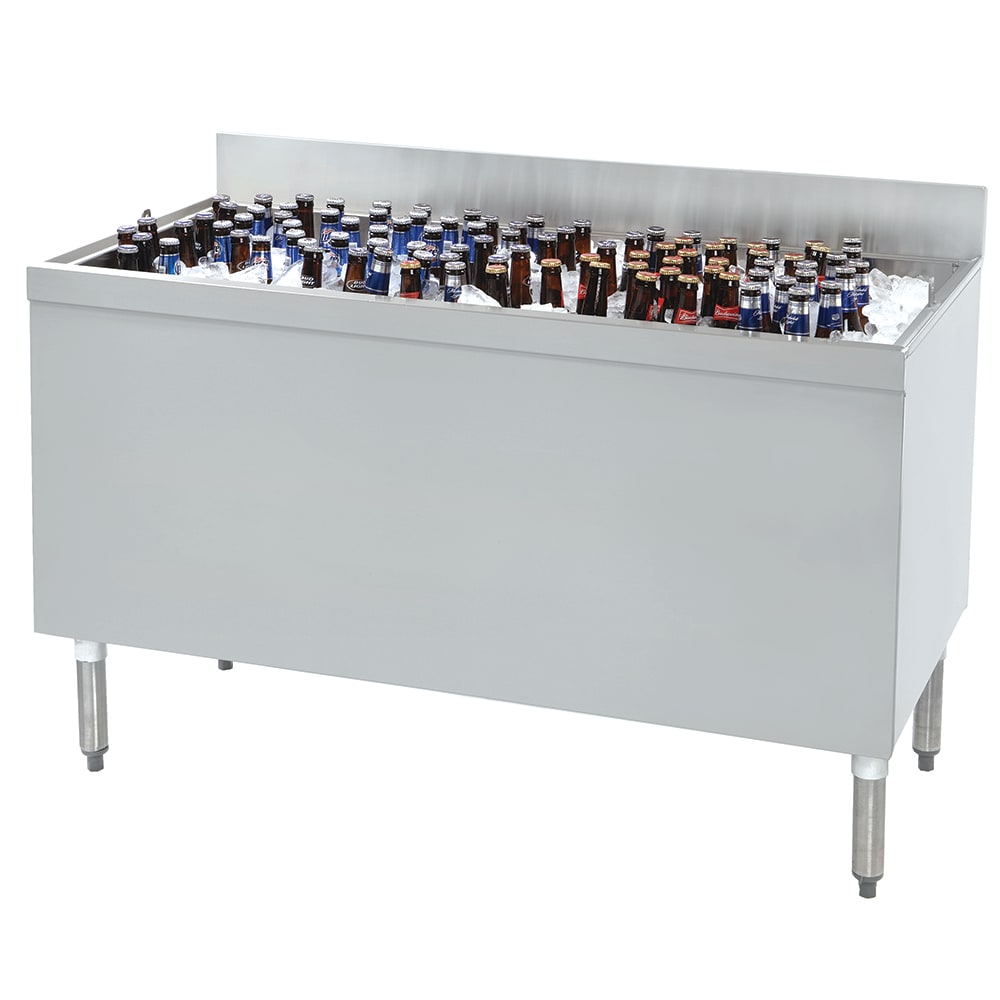 161-CRBB60 60" Ice Well Bottle Cooler - Holds (432) 12 oz Bottles