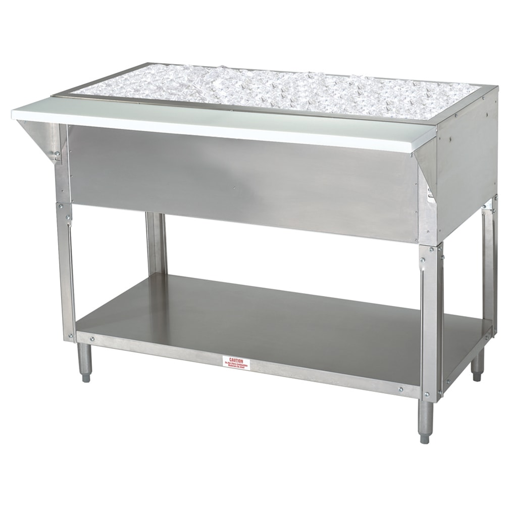 161-CPU3 47 1/8" Cold Food Bar - (3) Pan Capacity, Floor Model, Stainless Steel