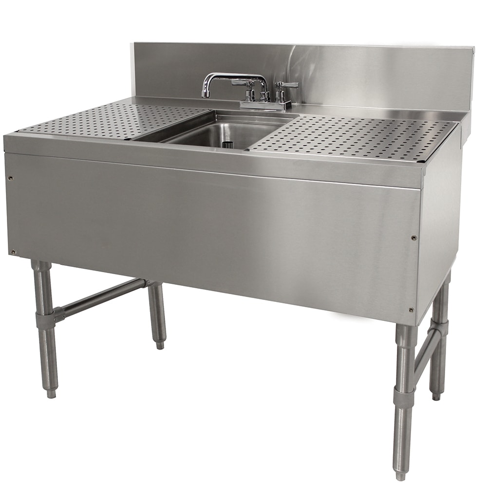 161-PRB2431C 36" 1 Compartment Sink w/ 10"L x 14"W Bowl, 10" Deep