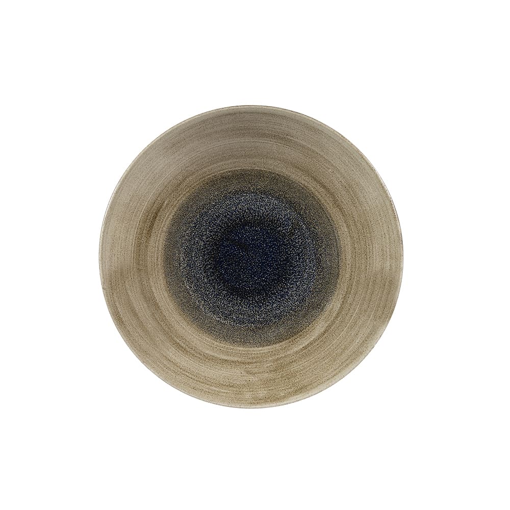 893-SABTPD271 11" Round Aqueous Plate - Ceramic, Bayou