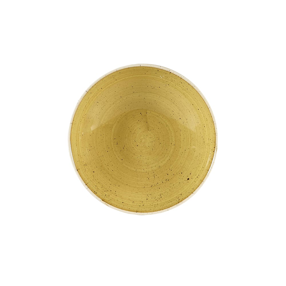 893-SMSSEVB71 15 oz Round Evolve Bowl - Ceramic, Mustard