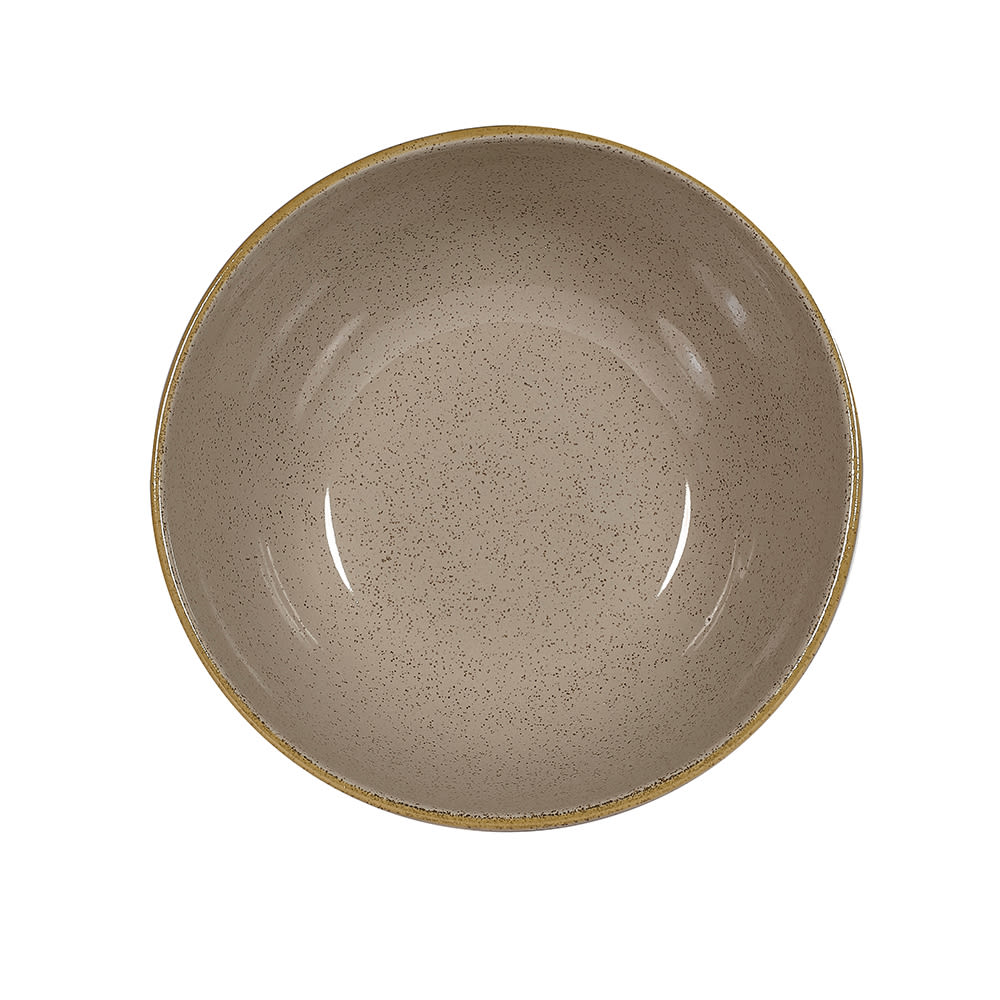 893-SPGSNDBL1 37 4/5 oz Round Stonecast® Noodle Bowl - Ceramic, Gray