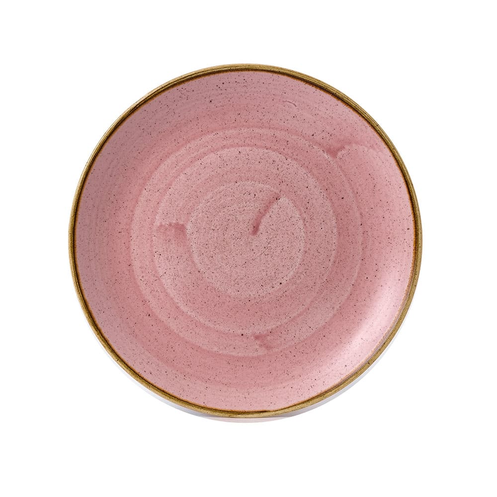 893-SPPSEV101 10 1/4" Round Stonecast® Plate - Ceramic, Petal Pink