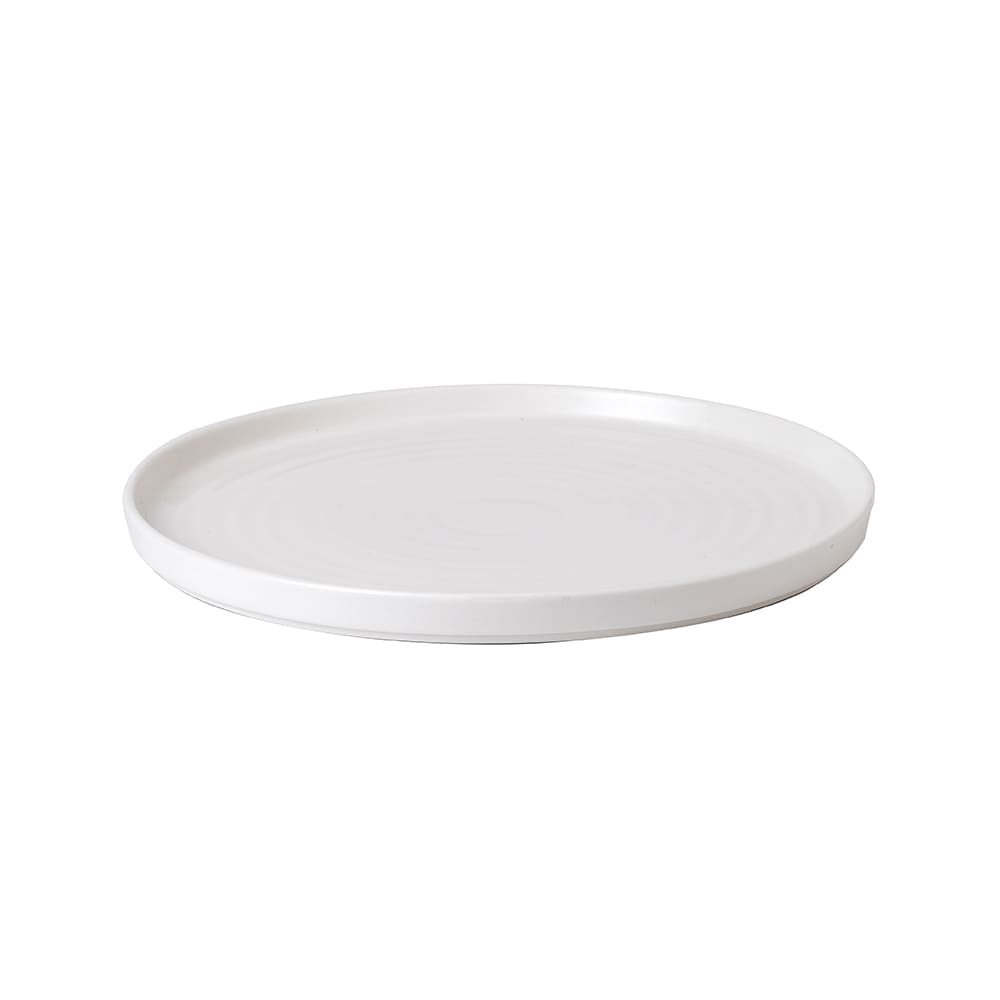 893-WHVMWP211 8 1/4" Round Vellum™ Chef's Plate - Ceramic, White