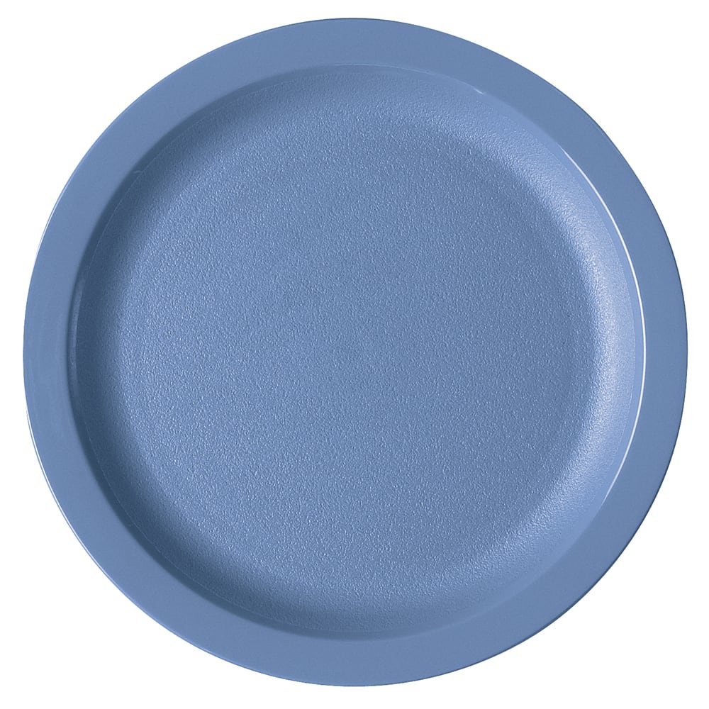 144-825CWNR401 8 1/4" Round Plastic Salad Plate, Slate Blue