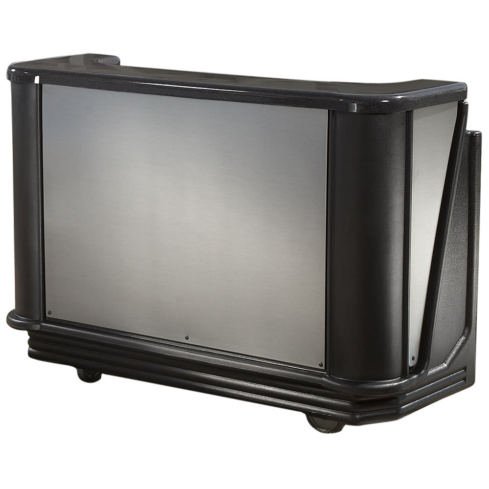 144-BAR730DSDX770 77 5/8" Cambar Portable Bar - Cold Plate, 80 lb Ice Sink, CO2, Chicago