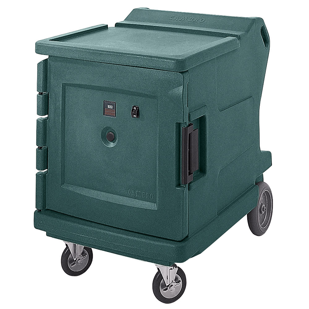 144-CMBHC1826LF192 Camtherm® Hot/Cold Cart - Thermometer, Granite Green, 110v