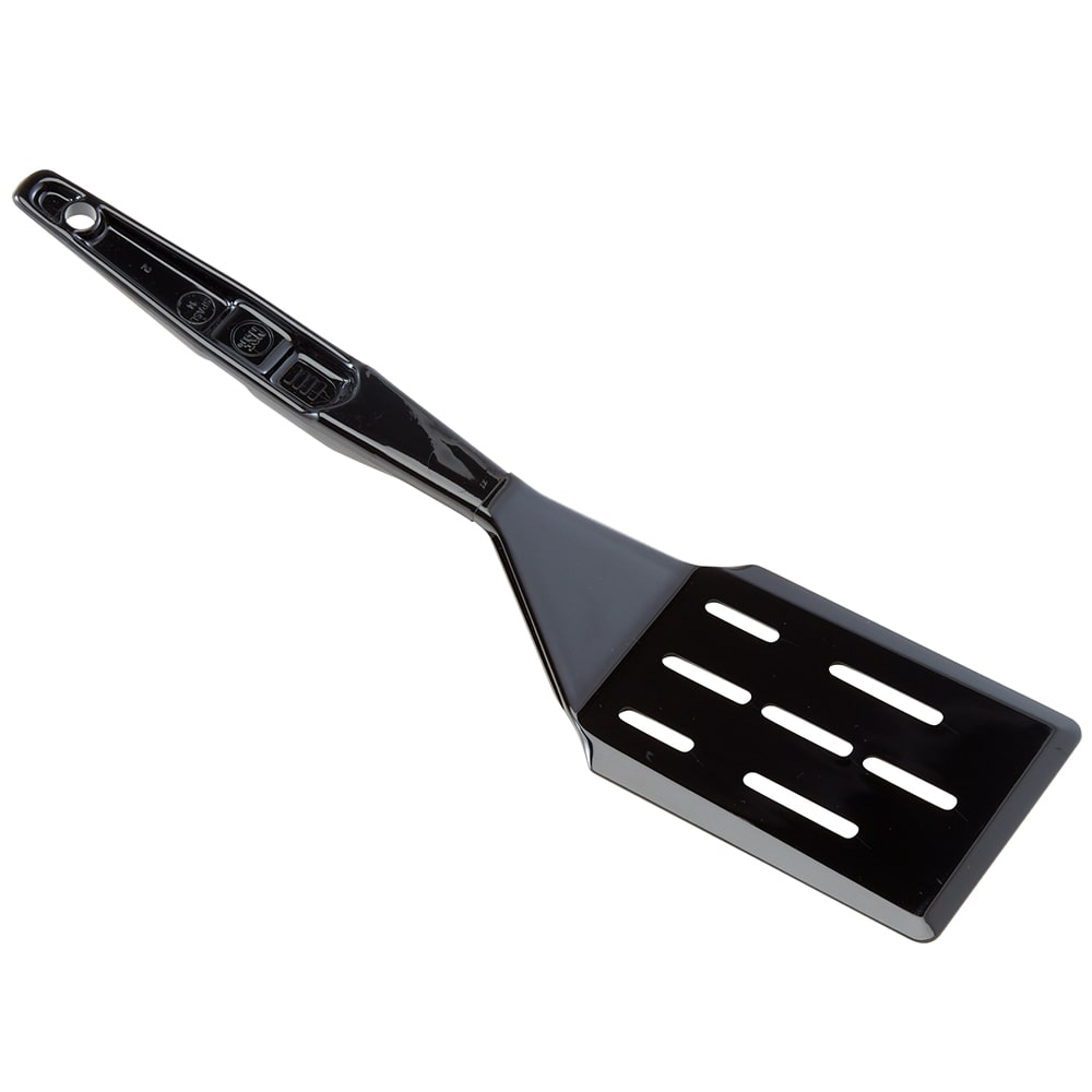 144-SPASL14110 14" High Heat Slotted Turner - Black
