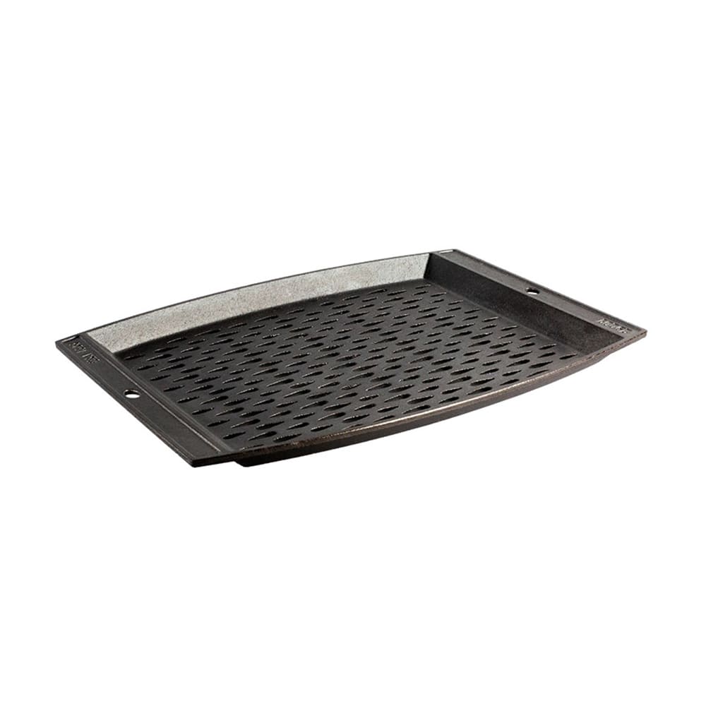 Lodge L15RCGT Perforated Cast Iron Grill Topper - 15" x 12"