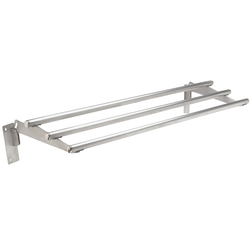 161-TTR2D Drop Down Tubular Tray Slide - 31 13/16", Stainless