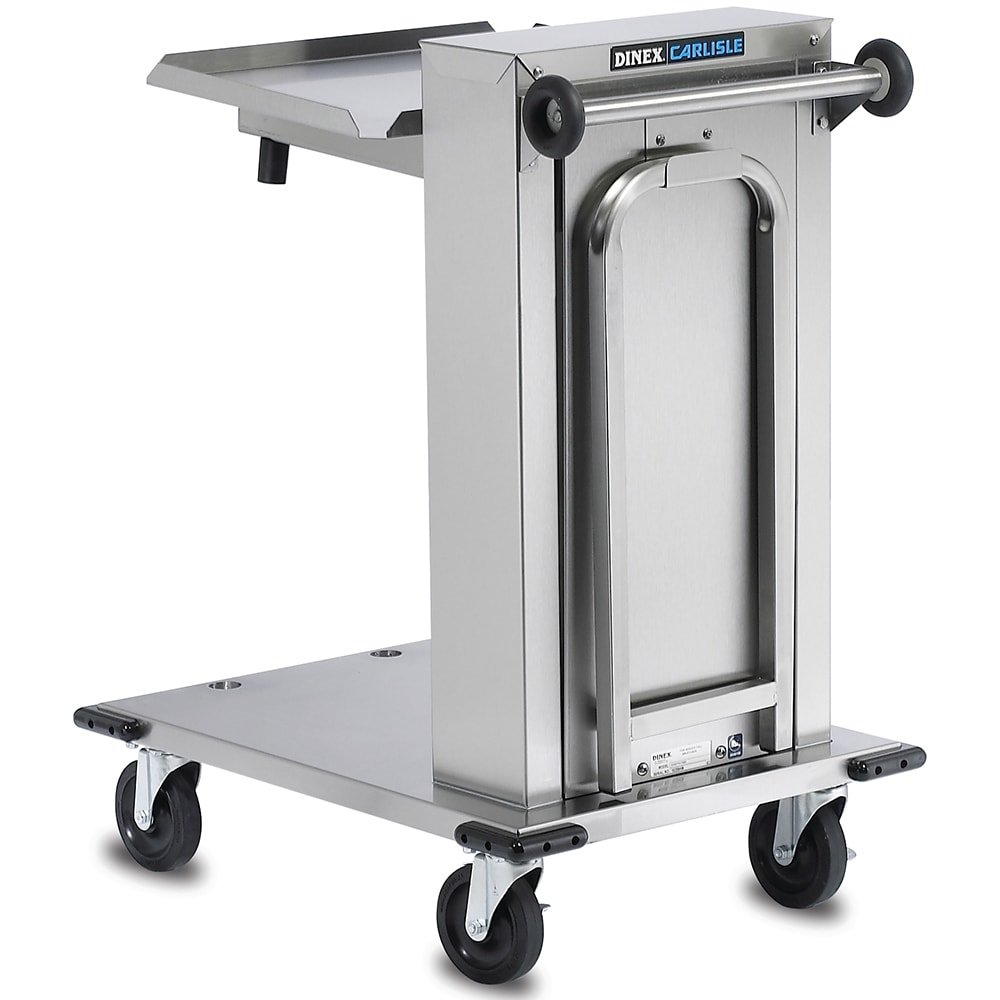 Dinex DXPIDT1C1622 Mobile Cantilever Tray Dispenser w/ 100 Tray Capacity,  16