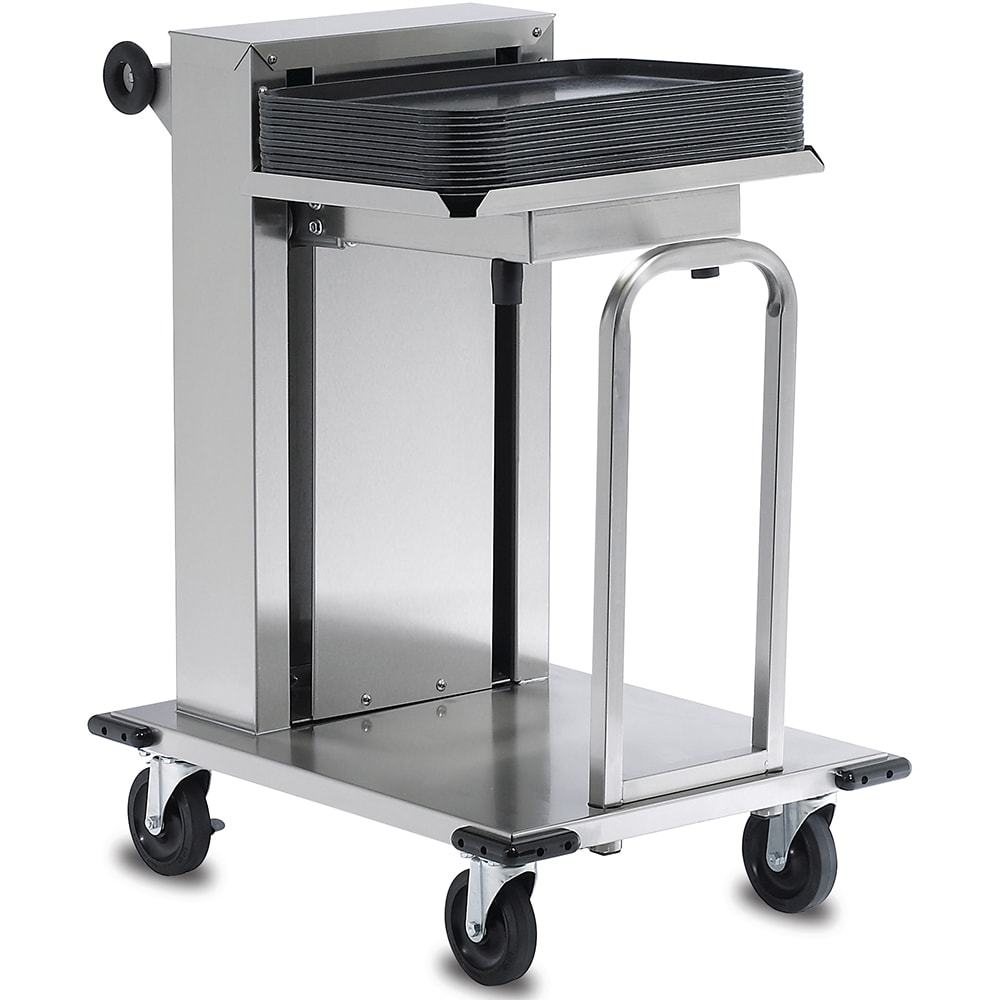 171-DXIDT1C1222 Mobile Cantilever Tray Dispenser w/ 100 Tray Capacity, 12" x 22"
