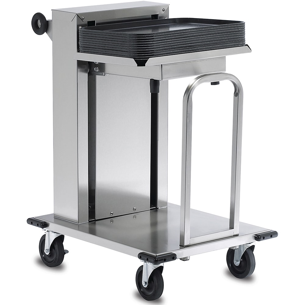 Dinex DXPIDT1C1622 Mobile Cantilever Tray Dispenser w/ 100 Tray Capacity, 16" x 22"