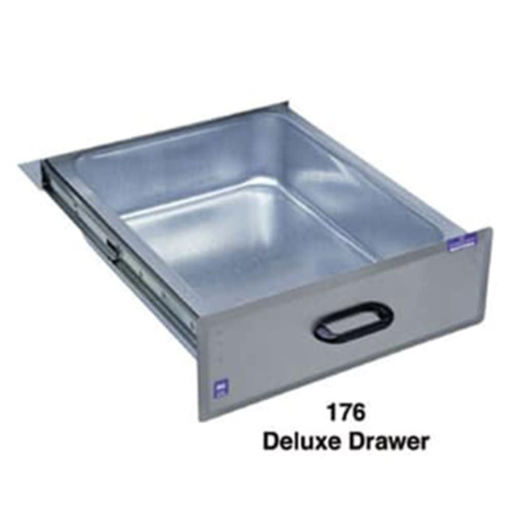 212-176 Deluxe Drawer w/ Galvanized Liner, On Ball-Bearing Roller Slides