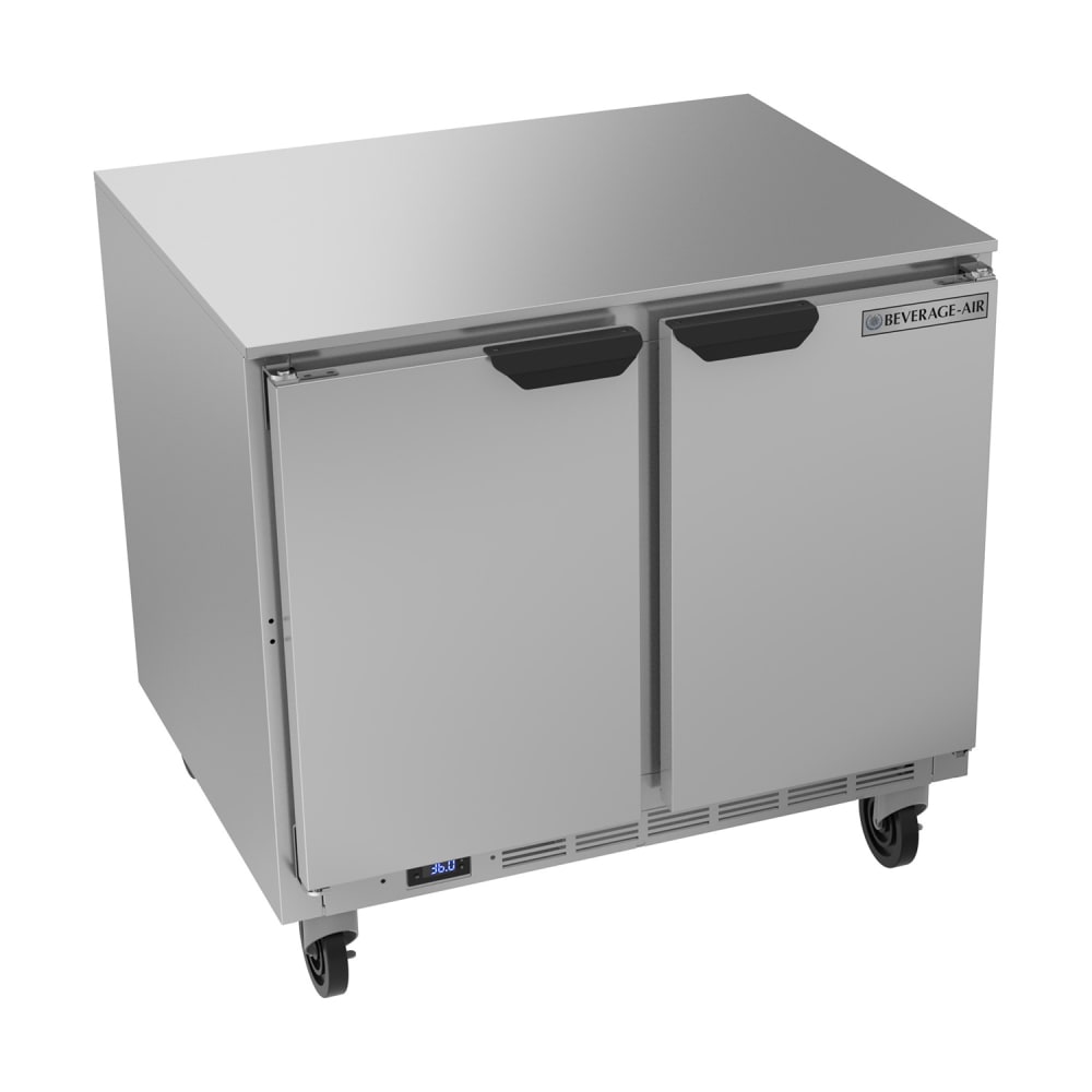 118-UCR36AHC23 36" W Undercounter Refrigerator w/ (2) Sections & (2) Doors, 115v