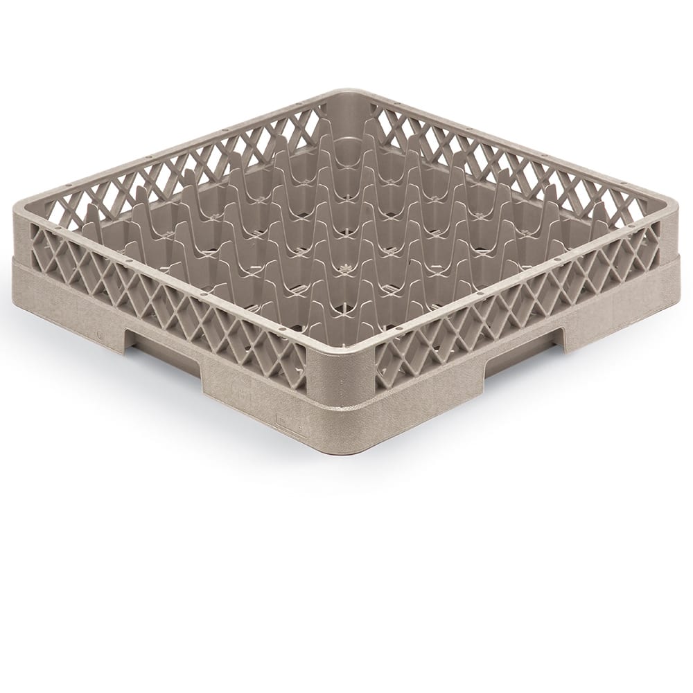 175-TR9 Traex® Glass Rack w/ (49) Compartments - Beige