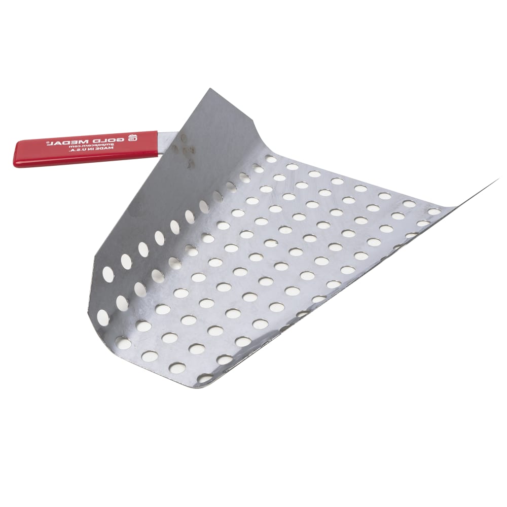231-2106 Large Left Handed Perforated Jet Scoop, Aluminum