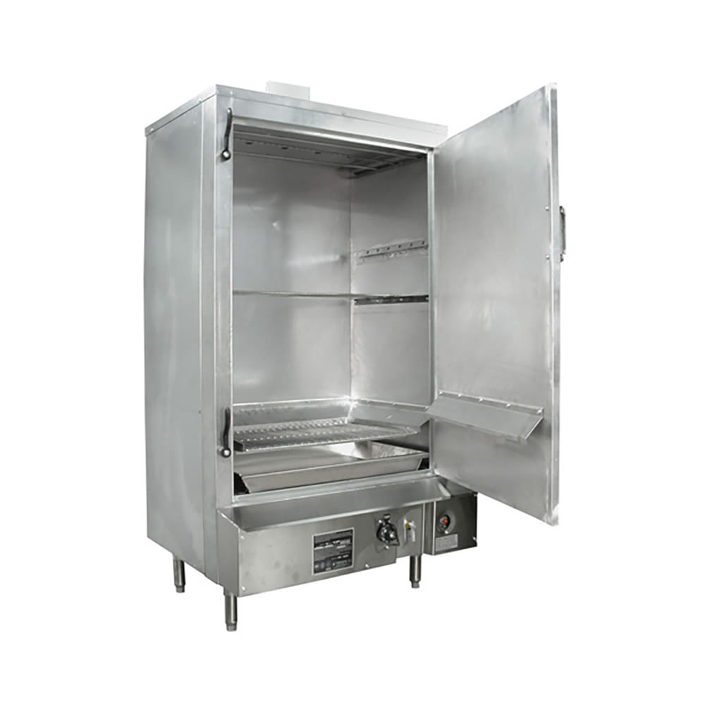 Commercial gas hot sale smoker